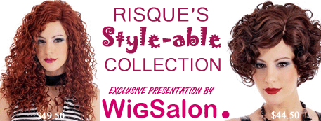 Risque Wigs by Estetica - Party Wigs