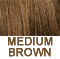 Medium Brown with subtle variations, aka walnut #10         