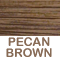 Attractive Pale Pecan Brown w/NO red tones                  