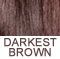 Very dark natural Brown, almost off black                   