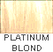 Lightest pale yellow blond - platinum                       