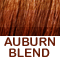 Light, Medium & Dark Auburns Blended                        