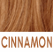 The color of Cinnamon Spice w/gentle BLOND HL's             