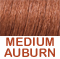 Medium to Medium Dark Auburn Brown/Red                      