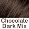 Warm Medium Brown, Dark Auburn, and Dark Brown blend        