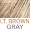 25% Light Golden Brown w/Soft White Gray                    