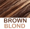 Med Brown w/ Light Natural Blonde HL's                      