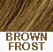 Warm Dark Brown frosted with lively Gold Blond              