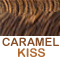 Medium Warm Brown w/gentle Caramel hi-lites like Sara Palin 